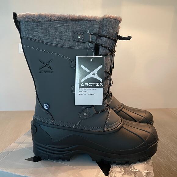Arctix Womens Boreas Winter Boot Steel Water-Repelling Size 11 ThermaTech Insul. - Picture 2 of 8